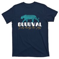 Jacksonville Football Jags Football Funny Leopard T-Shirt