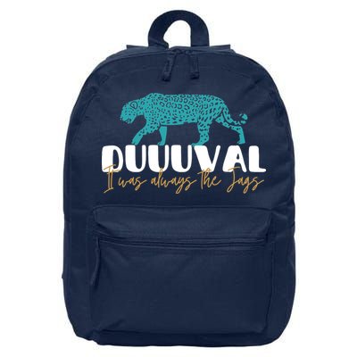 Football Jags Football Funny Leopard 16 in Basic Backpack
