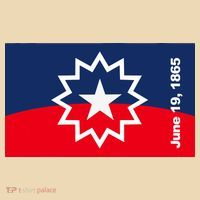 Juneteenth Flag Zip Tote Bag