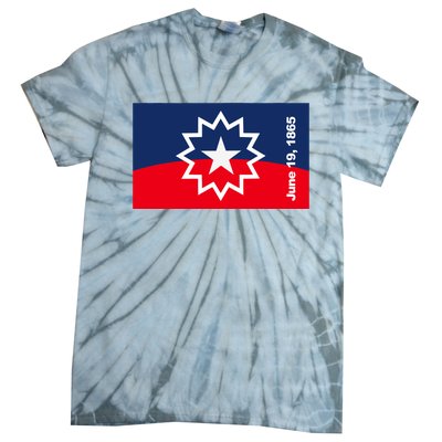 Juneteenth Flag Tie-Dye T-Shirt