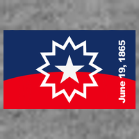Juneteenth Flag Hooded Wearable Blanket
