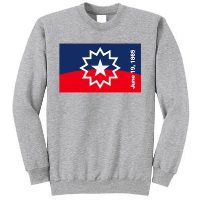 Juneteenth Flag Tall Sweatshirt