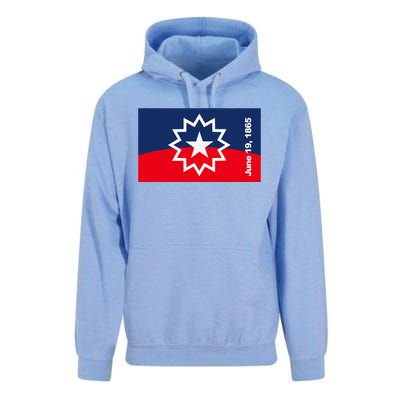 Juneteenth Flag Unisex Surf Hoodie