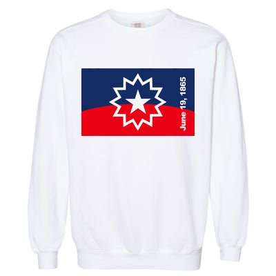 Juneteenth Flag Garment-Dyed Sweatshirt