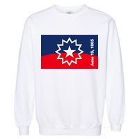 Juneteenth Flag Garment-Dyed Sweatshirt