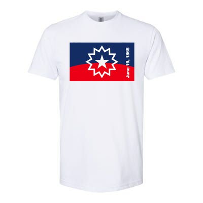 Juneteenth Flag Softstyle CVC T-Shirt