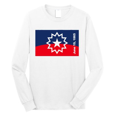 Juneteenth Flag Long Sleeve Shirt