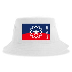 Juneteenth Flag Sustainable Bucket Hat