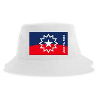 Juneteenth Flag Sustainable Bucket Hat