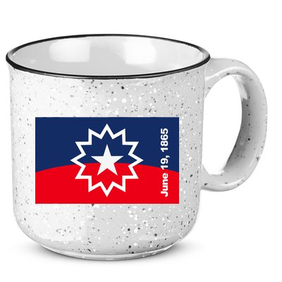 Juneteenth Flag 15oz Campfire Ceramic Mug