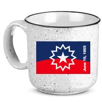 Juneteenth Flag 15oz Campfire Ceramic Mug