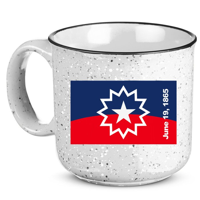 Juneteenth Flag 15oz Campfire Ceramic Mug