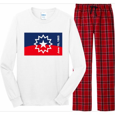 Juneteenth Flag Long Sleeve Pajama Set