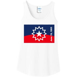 Juneteenth Flag Ladies Essential Tank