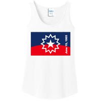 Juneteenth Flag Ladies Essential Tank