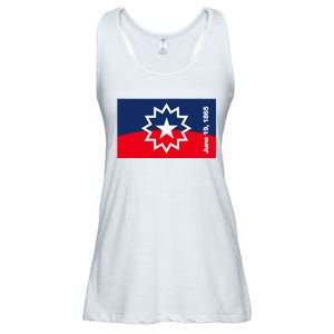 Juneteenth Flag Ladies Essential Flowy Tank