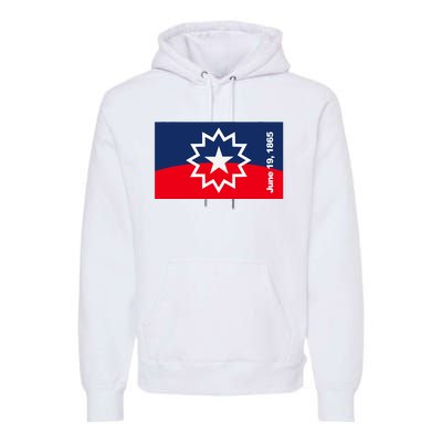 Juneteenth Flag Premium Hoodie