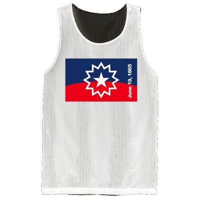 Juneteenth Flag Mesh Reversible Basketball Jersey Tank