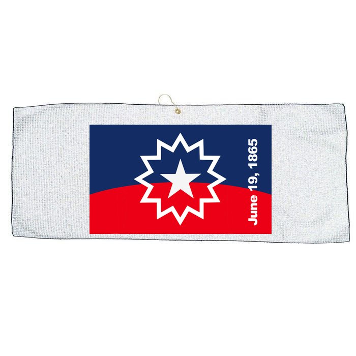 Juneteenth Flag Large Microfiber Waffle Golf Towel