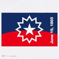 Juneteenth Flag Cooling Performance Long Sleeve Crew