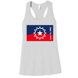 Juneteenth Flag Women's Racerback Tank