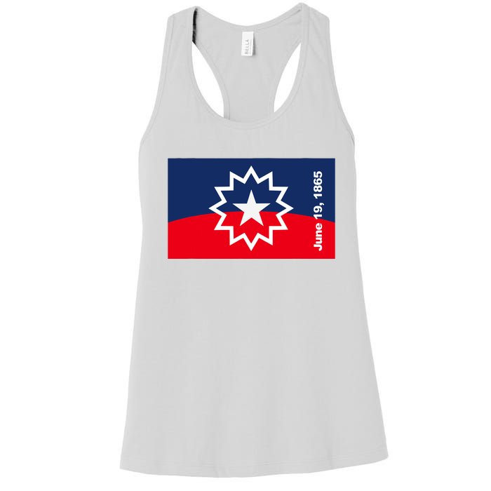 Juneteenth Flag Women's Racerback Tank