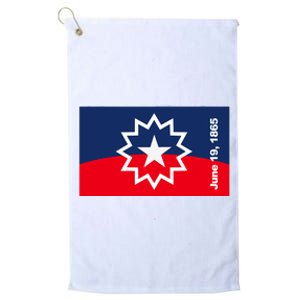 Juneteenth Flag Platinum Collection Golf Towel