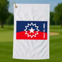 Juneteenth Flag Golf Towel