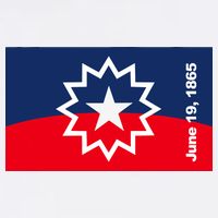 Juneteenth Flag Golf Towel