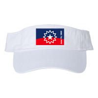 Juneteenth Flag Valucap Bio-Washed Visor