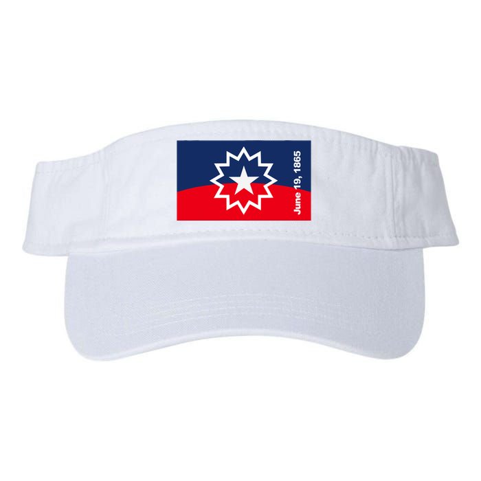 Juneteenth Flag Valucap Bio-Washed Visor