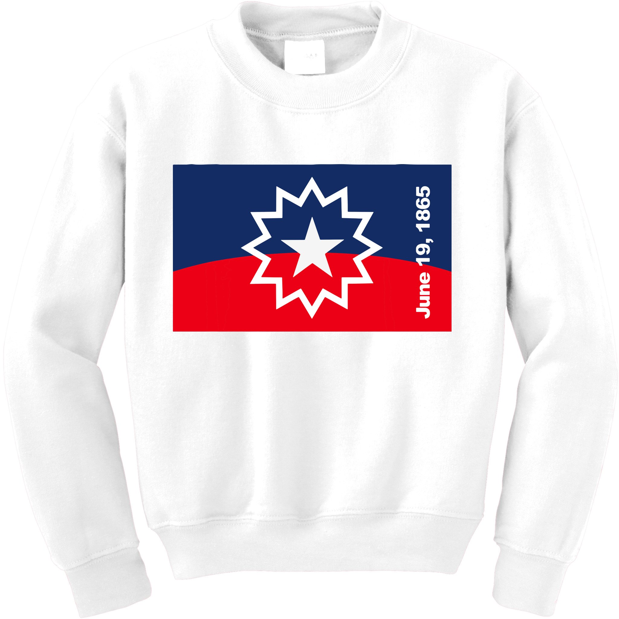 Juneteenth Flag Kids Sweatshirt