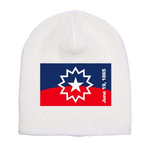 Juneteenth Flag Short Acrylic Beanie