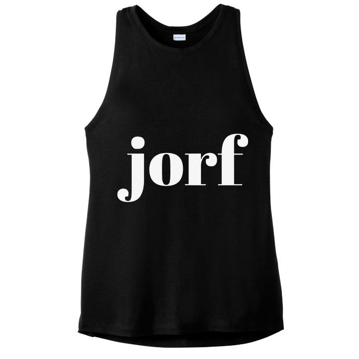 Jorf Funny Jury Duty Juror Attorney Judge Lawyer humor Ladies PosiCharge Tri-Blend Wicking Tank