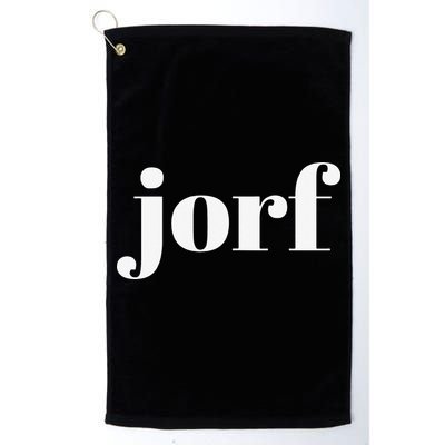 Jorf Funny Jury Duty Juror Attorney Judge Lawyer humor Golf Towel
