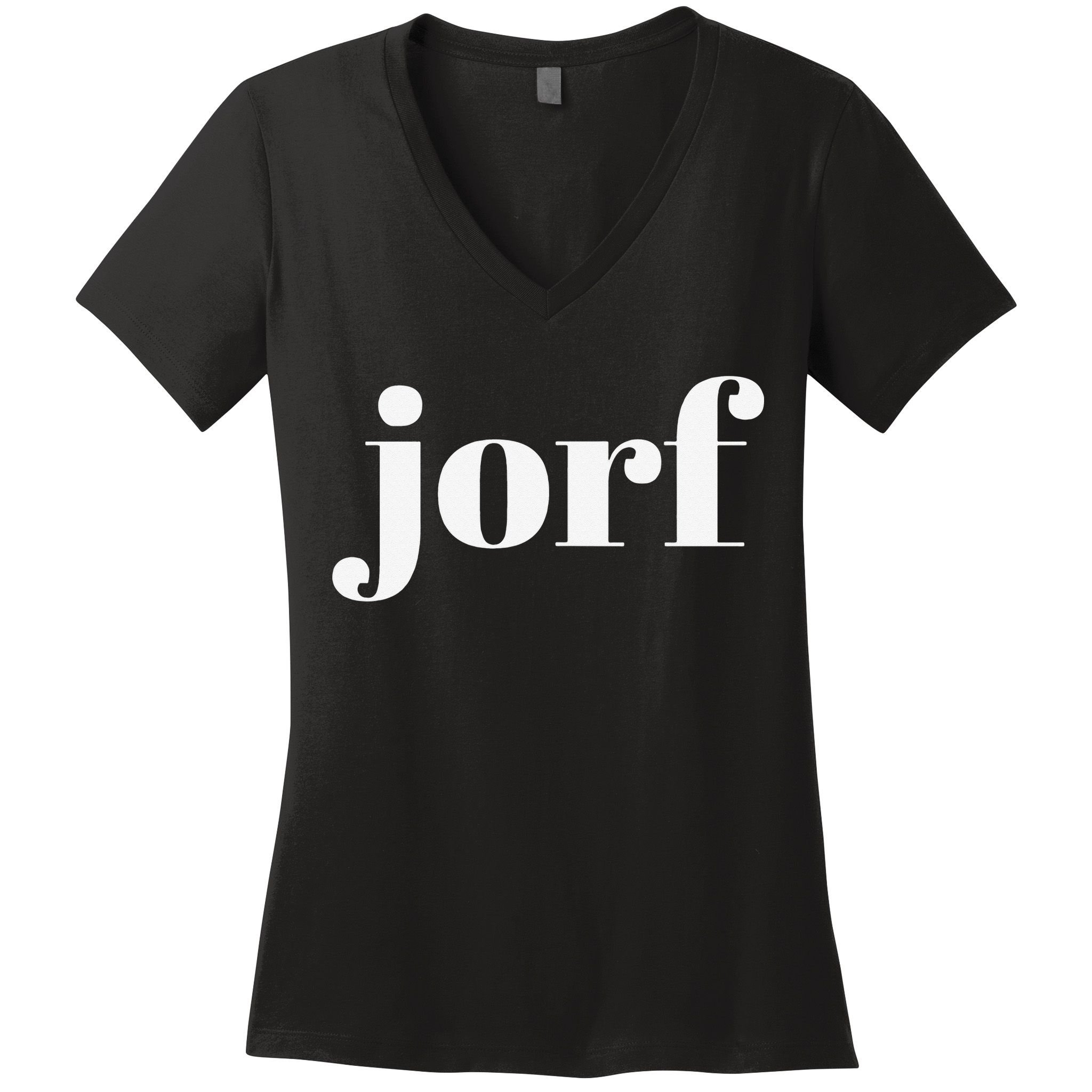Jorf Funny Jury Duty Juror Attorney Judge Lawyer humor Women's V-Neck T-Shirt