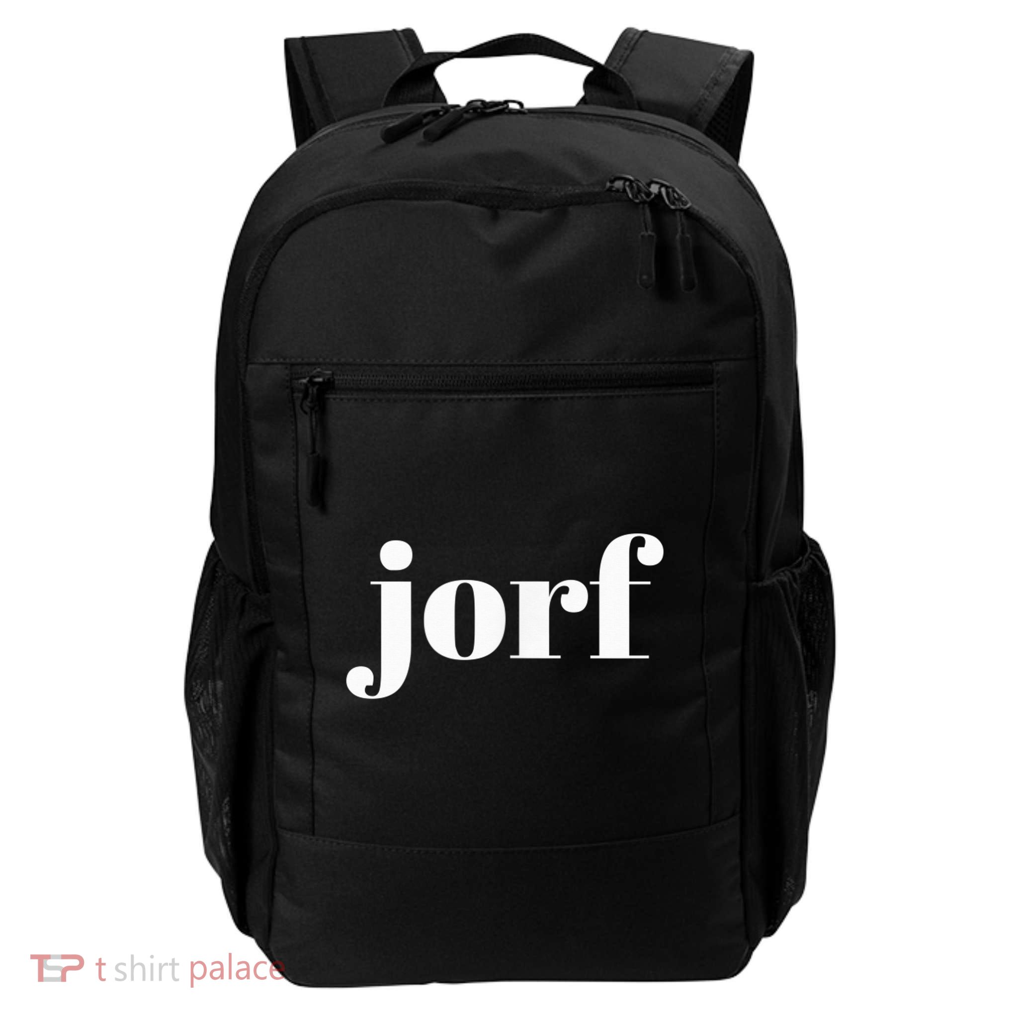 Jorf Funny Jury Duty, Juror, Attorney, Judge, Lawyer humor Daily Commute Backpack