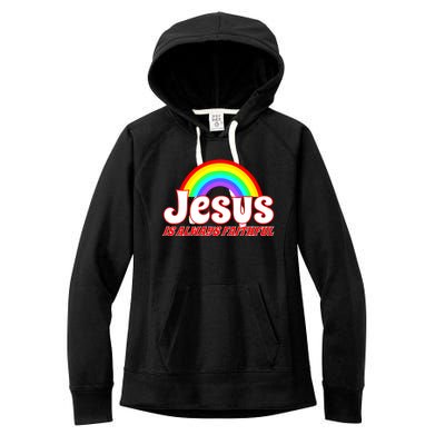 Jesus Faithful Women's Fleece Hoodie