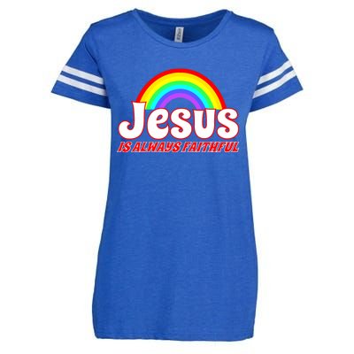 Jesus Faithful Enza Ladies Jersey Football T-Shirt