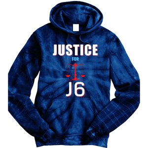 Justice For J6 Conservative Anti Biden Tie Dye Hoodie