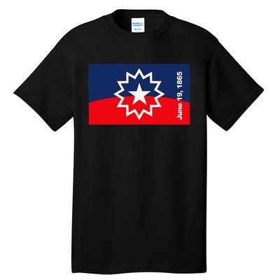 Juneteenth Flag Tall T-Shirt