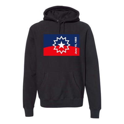 Juneteenth Flag Premium Hoodie