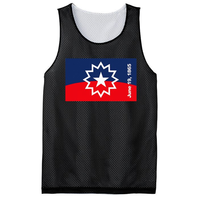 Juneteenth Flag Mesh Reversible Basketball Jersey Tank