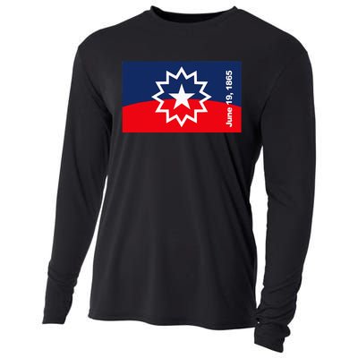 Juneteenth Flag Cooling Performance Long Sleeve Crew