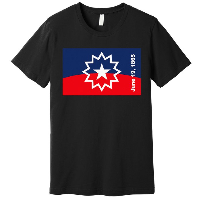 Juneteenth Flag Premium T-Shirt