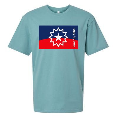 Juneteenth Flag Sueded Cloud Jersey T-Shirt