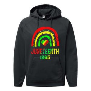 Juneteenth For  Juneteenth Day Free Ish Performance Fleece Hoodie