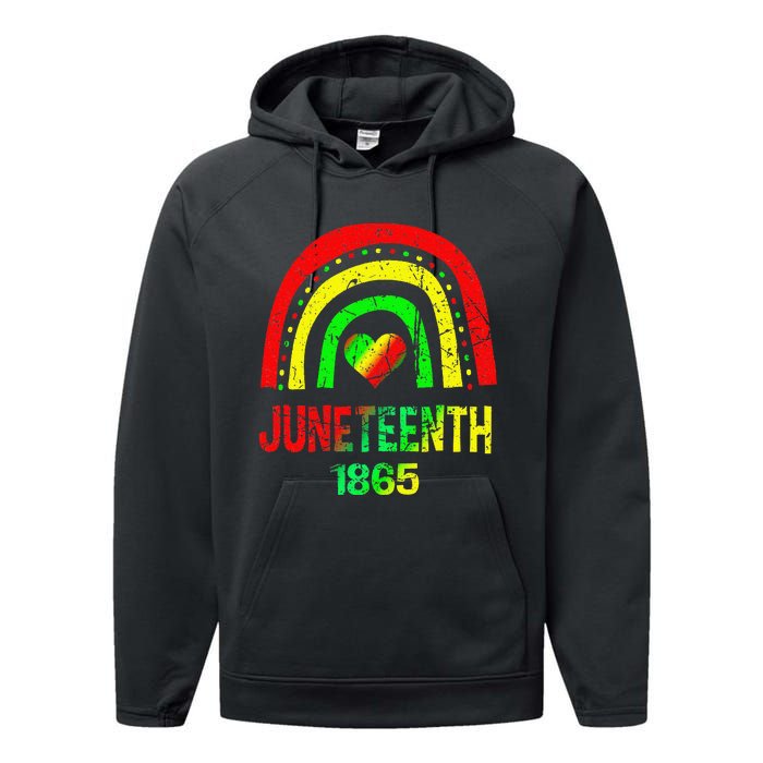 Juneteenth For  Juneteenth Day Free Ish Performance Fleece Hoodie