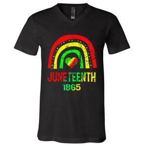 Juneteenth For  Juneteenth Day Free Ish V-Neck T-Shirt