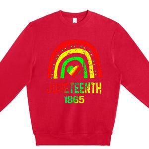 Juneteenth For  Juneteenth Day Free Ish Premium Crewneck Sweatshirt